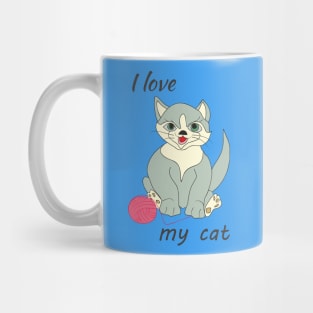 I love my cat Mug